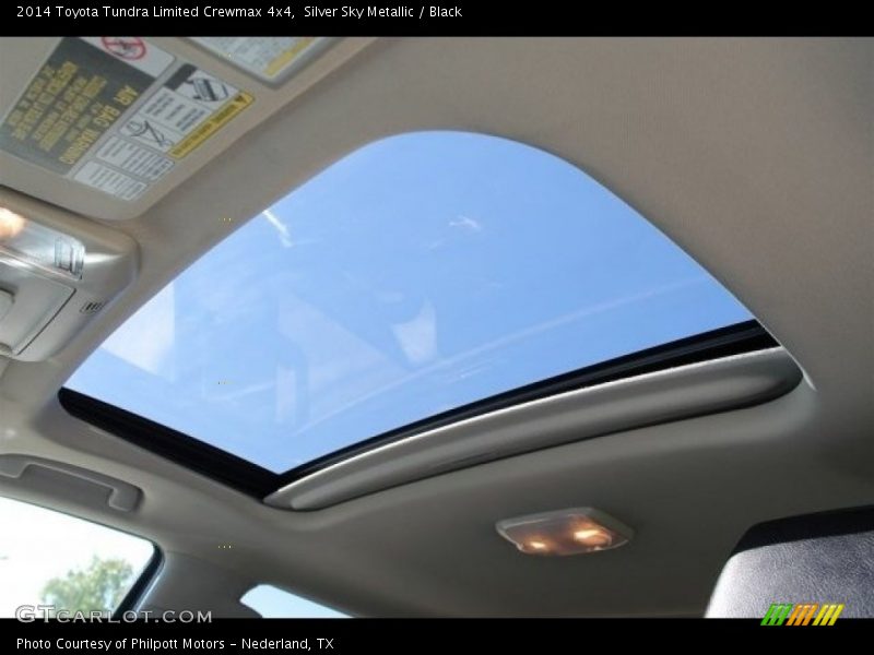 Silver Sky Metallic / Black 2014 Toyota Tundra Limited Crewmax 4x4