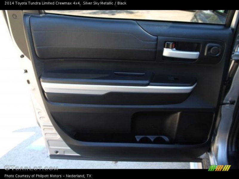 Silver Sky Metallic / Black 2014 Toyota Tundra Limited Crewmax 4x4