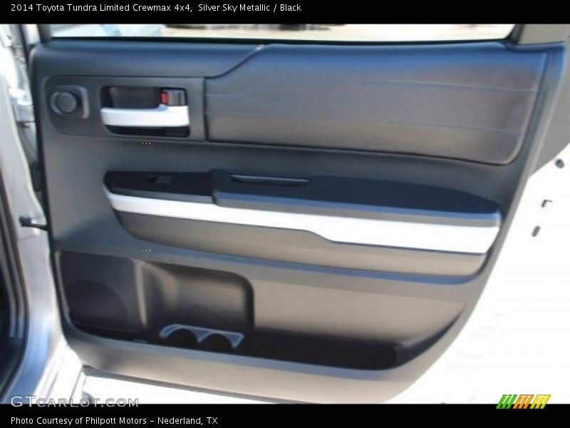Silver Sky Metallic / Black 2014 Toyota Tundra Limited Crewmax 4x4