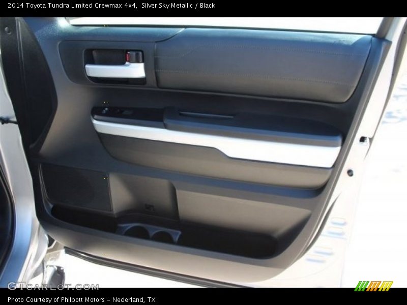 Silver Sky Metallic / Black 2014 Toyota Tundra Limited Crewmax 4x4