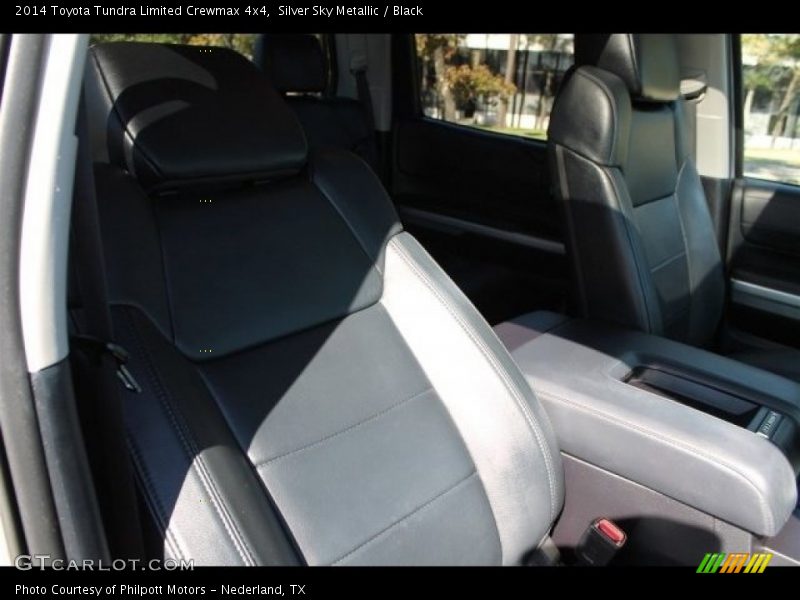 Silver Sky Metallic / Black 2014 Toyota Tundra Limited Crewmax 4x4