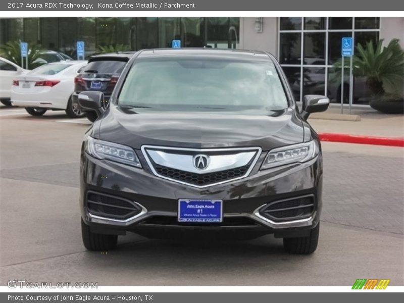 Kona Coffee Metallic / Parchment 2017 Acura RDX Technology
