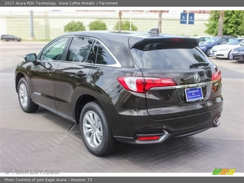 Kona Coffee Metallic / Parchment 2017 Acura RDX Technology