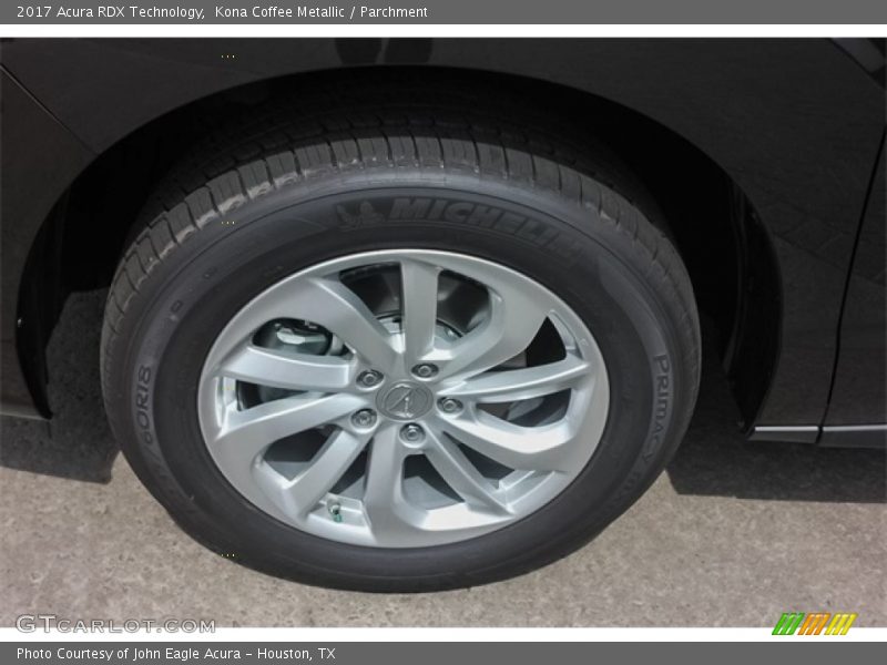 Kona Coffee Metallic / Parchment 2017 Acura RDX Technology