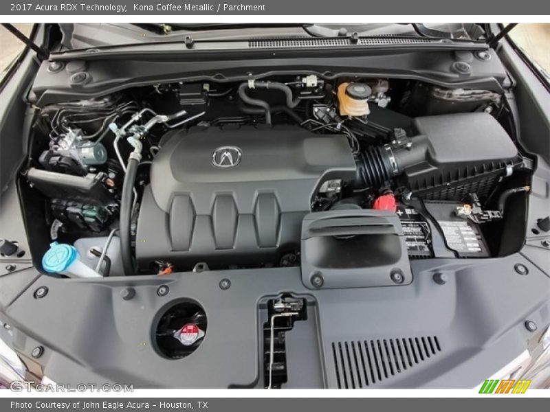 Kona Coffee Metallic / Parchment 2017 Acura RDX Technology