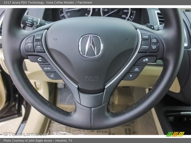 Kona Coffee Metallic / Parchment 2017 Acura RDX Technology