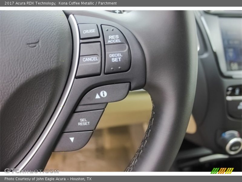 Kona Coffee Metallic / Parchment 2017 Acura RDX Technology