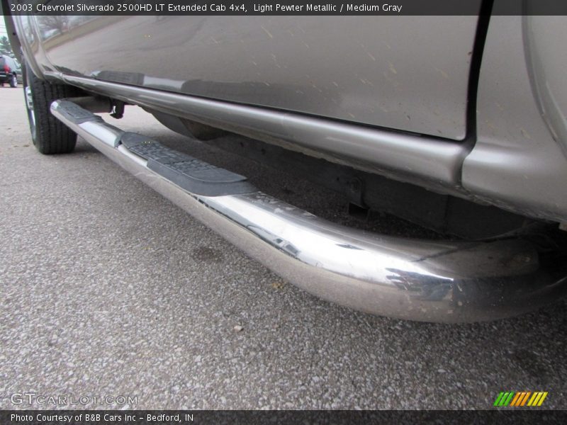 Light Pewter Metallic / Medium Gray 2003 Chevrolet Silverado 2500HD LT Extended Cab 4x4