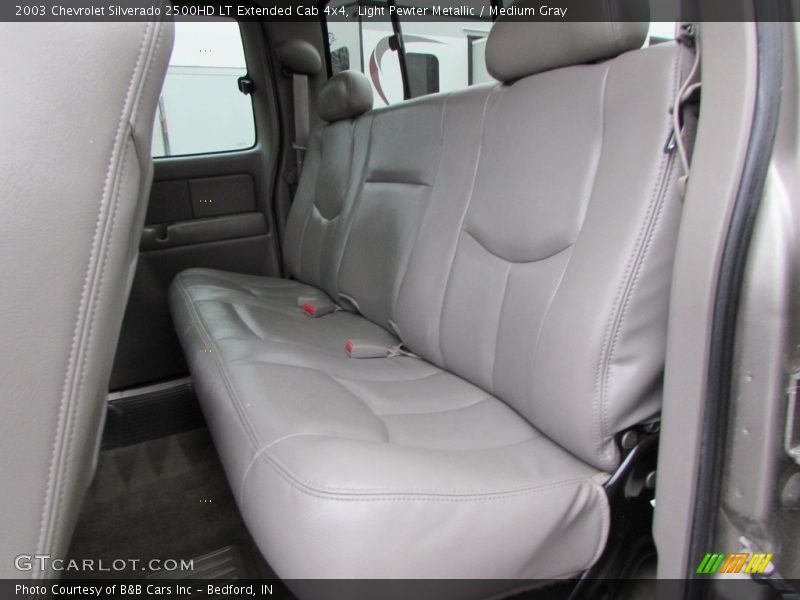 Light Pewter Metallic / Medium Gray 2003 Chevrolet Silverado 2500HD LT Extended Cab 4x4