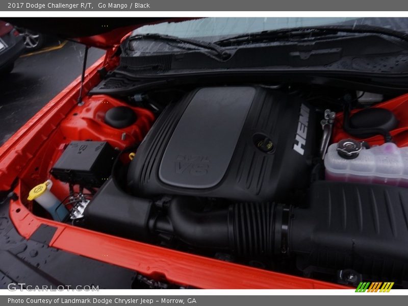 Go Mango / Black 2017 Dodge Challenger R/T