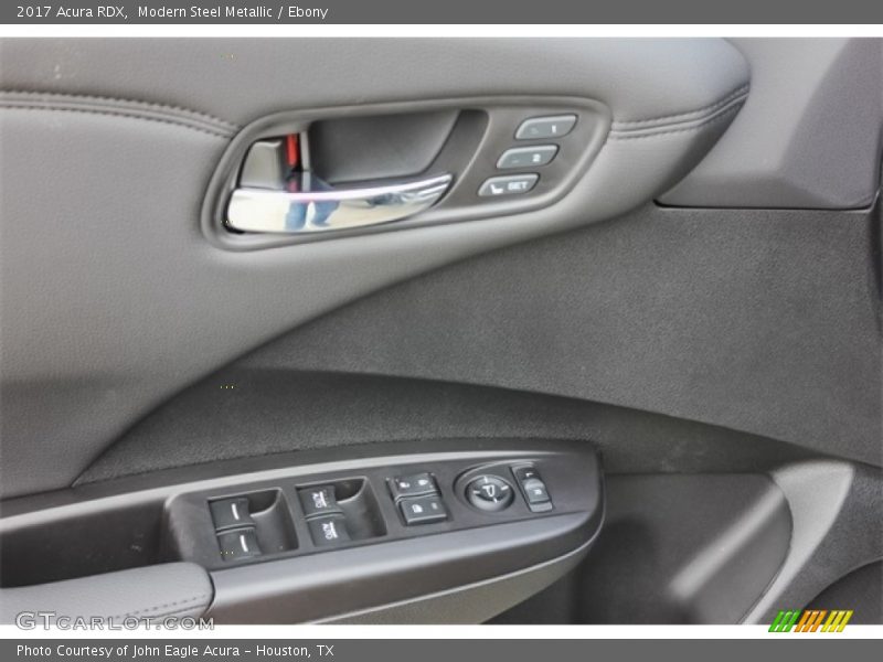 Modern Steel Metallic / Ebony 2017 Acura RDX