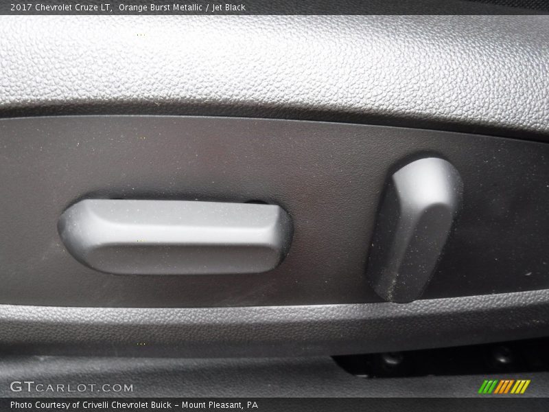 Orange Burst Metallic / Jet Black 2017 Chevrolet Cruze LT