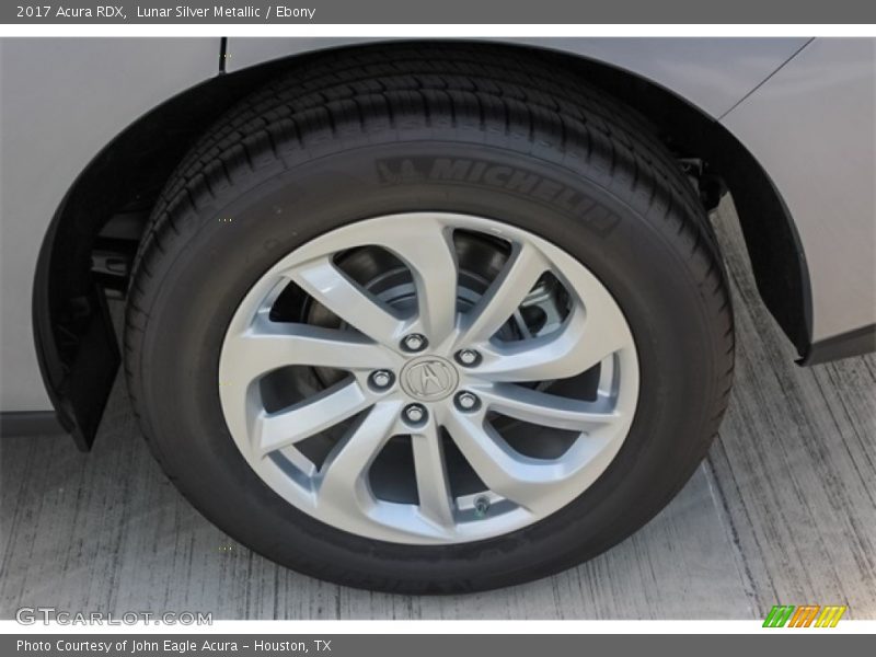 Lunar Silver Metallic / Ebony 2017 Acura RDX