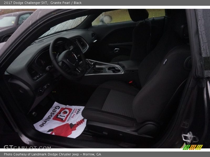 Granite Pearl / Black 2017 Dodge Challenger SXT