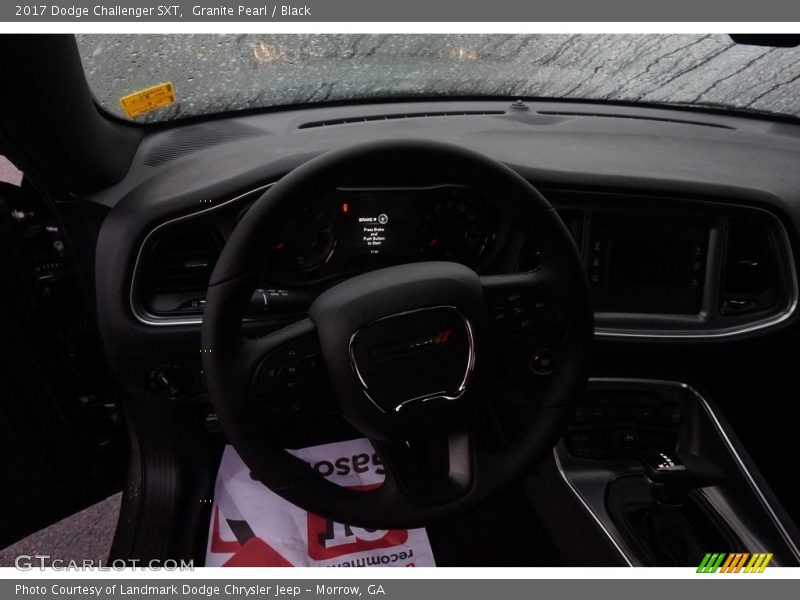 Granite Pearl / Black 2017 Dodge Challenger SXT