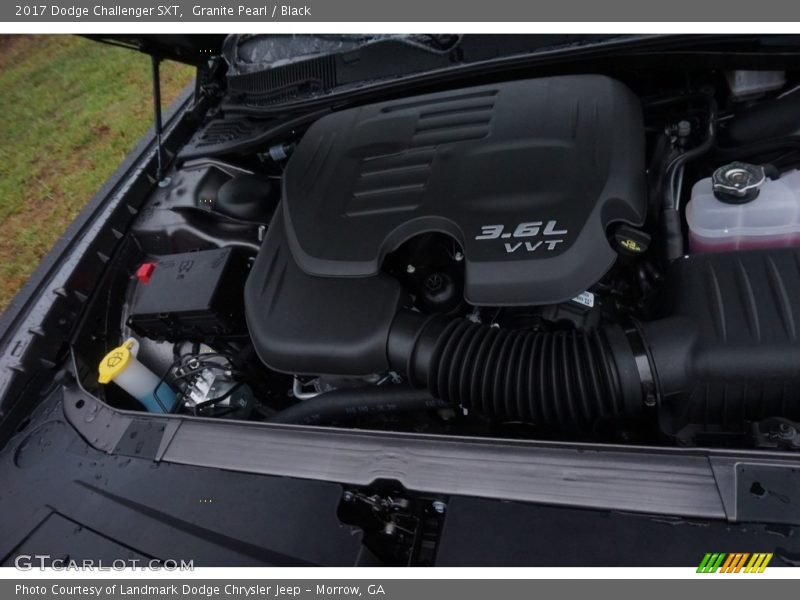 Granite Pearl / Black 2017 Dodge Challenger SXT