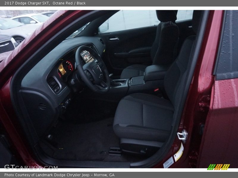 Octane Red / Black 2017 Dodge Charger SXT