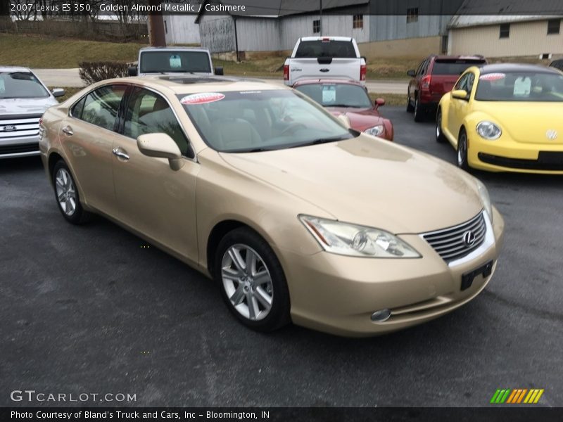 Golden Almond Metallic / Cashmere 2007 Lexus ES 350