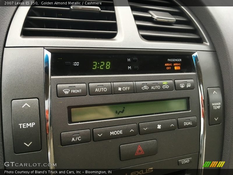 Golden Almond Metallic / Cashmere 2007 Lexus ES 350