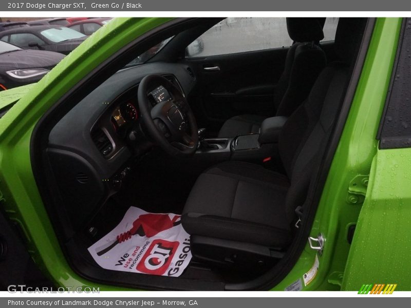 Green Go / Black 2017 Dodge Charger SXT