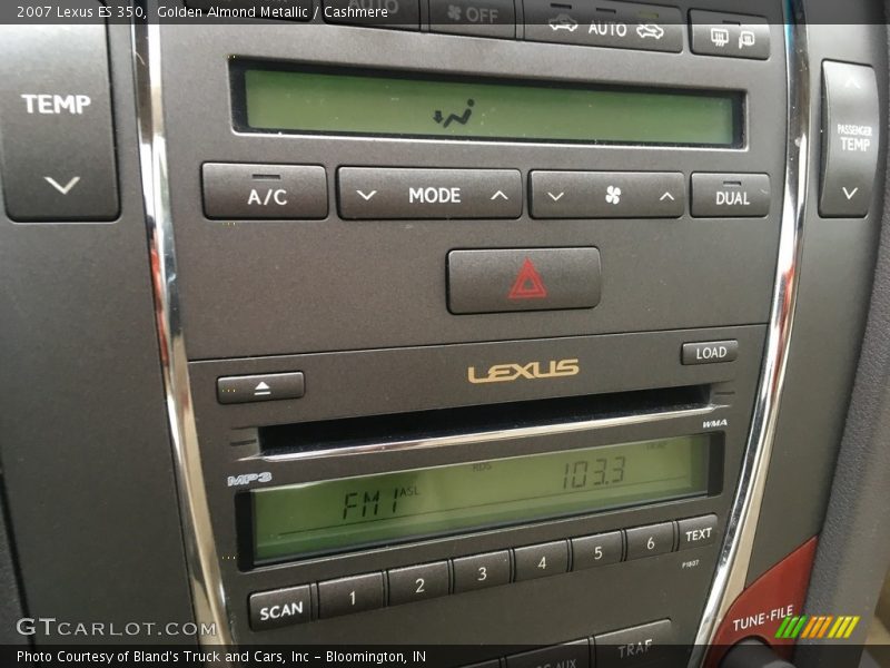 Golden Almond Metallic / Cashmere 2007 Lexus ES 350