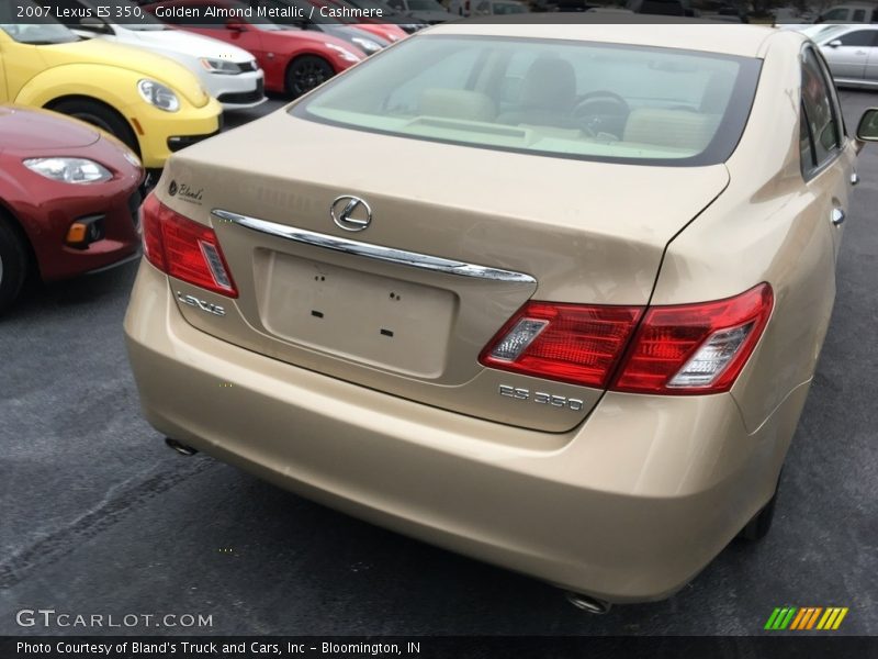 Golden Almond Metallic / Cashmere 2007 Lexus ES 350