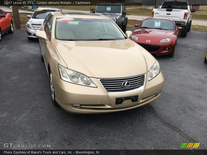 Golden Almond Metallic / Cashmere 2007 Lexus ES 350
