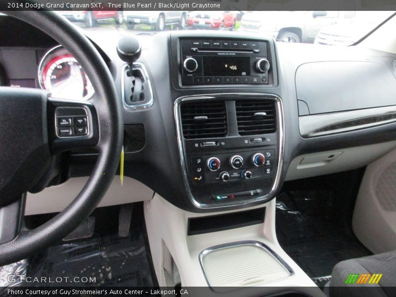 True Blue Pearl / Black/Light Graystone 2014 Dodge Grand Caravan SXT