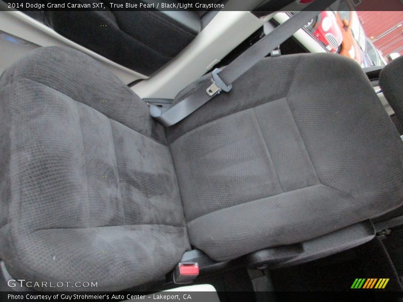 True Blue Pearl / Black/Light Graystone 2014 Dodge Grand Caravan SXT