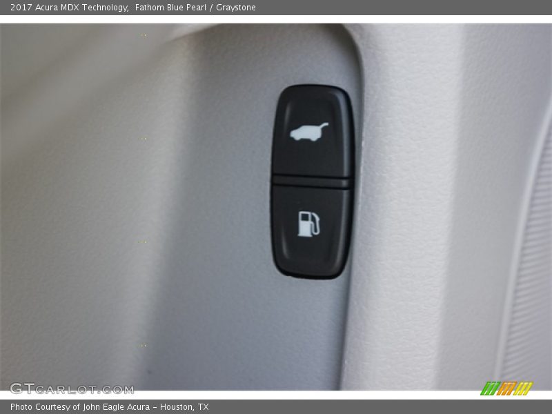 Fathom Blue Pearl / Graystone 2017 Acura MDX Technology