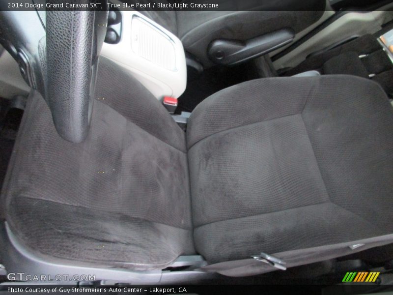 True Blue Pearl / Black/Light Graystone 2014 Dodge Grand Caravan SXT