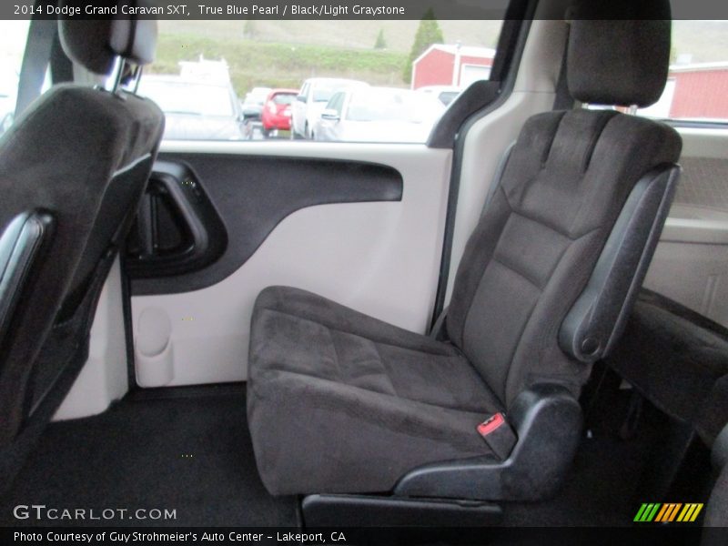 True Blue Pearl / Black/Light Graystone 2014 Dodge Grand Caravan SXT