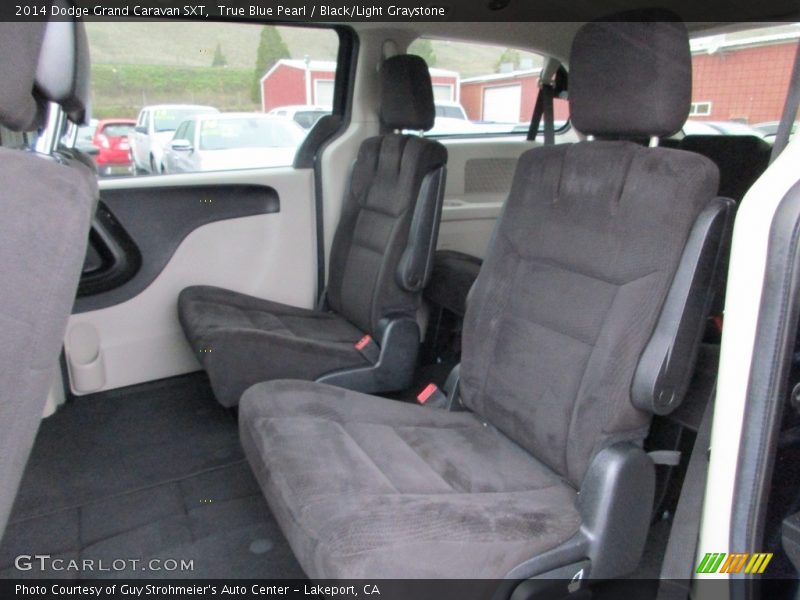 True Blue Pearl / Black/Light Graystone 2014 Dodge Grand Caravan SXT