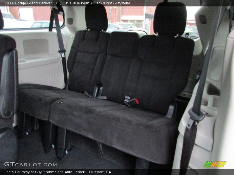 True Blue Pearl / Black/Light Graystone 2014 Dodge Grand Caravan SXT