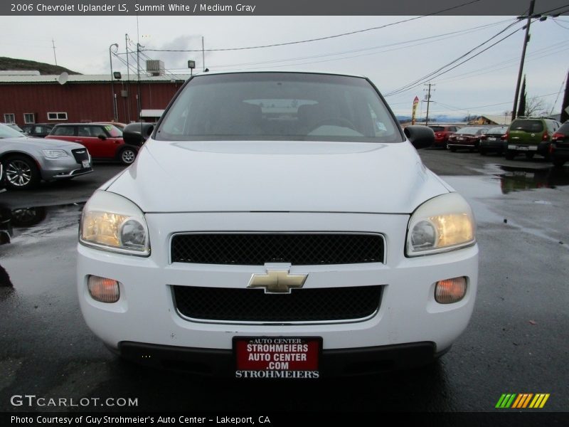 Summit White / Medium Gray 2006 Chevrolet Uplander LS