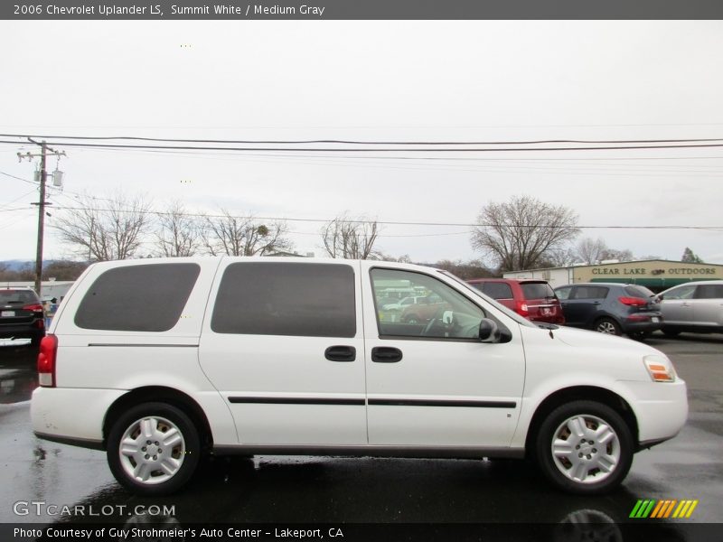 Summit White / Medium Gray 2006 Chevrolet Uplander LS