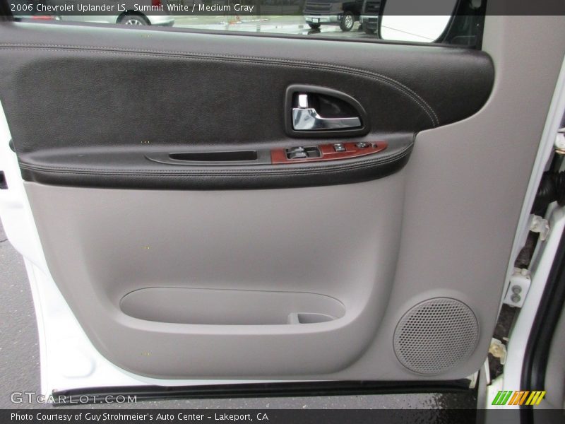 Summit White / Medium Gray 2006 Chevrolet Uplander LS