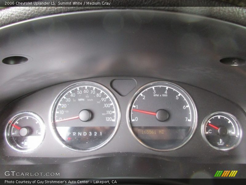 Summit White / Medium Gray 2006 Chevrolet Uplander LS