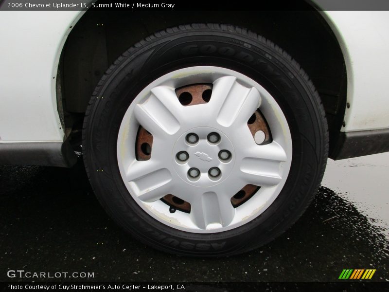Summit White / Medium Gray 2006 Chevrolet Uplander LS