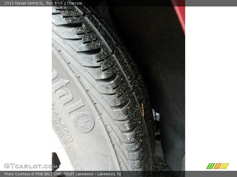 Red Brick / Charcoal 2013 Nissan Sentra SL