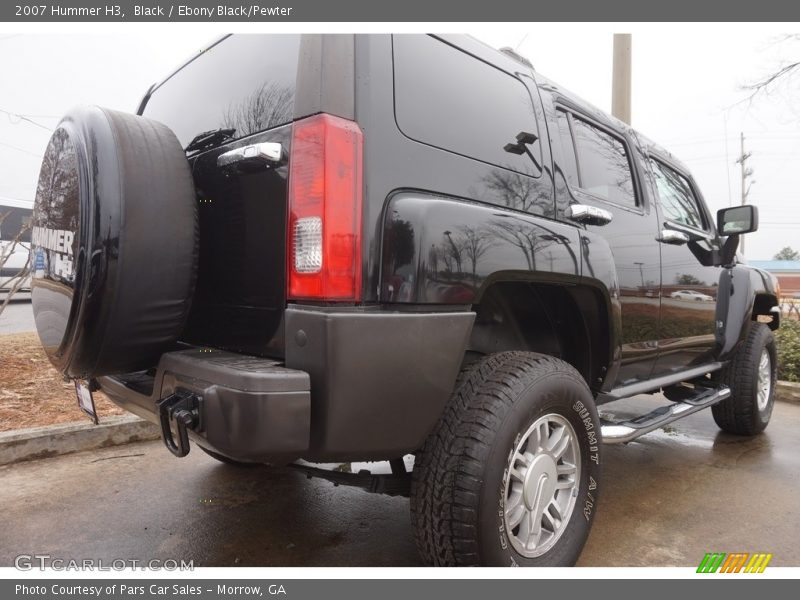 Black / Ebony Black/Pewter 2007 Hummer H3