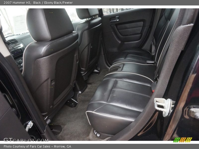Black / Ebony Black/Pewter 2007 Hummer H3