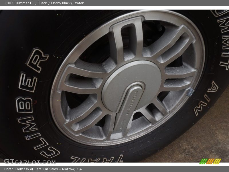 Black / Ebony Black/Pewter 2007 Hummer H3
