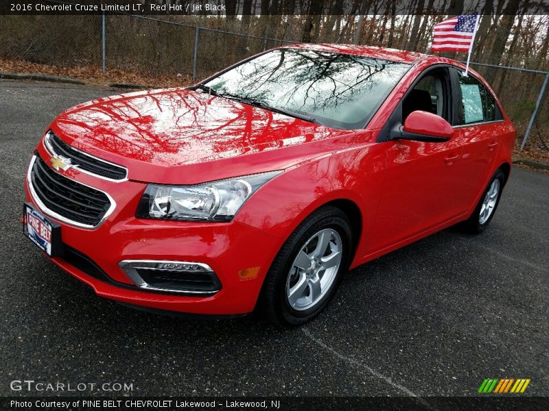 Red Hot / Jet Black 2016 Chevrolet Cruze Limited LT