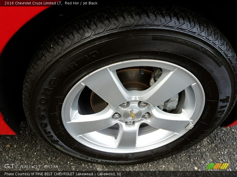 Red Hot / Jet Black 2016 Chevrolet Cruze Limited LT