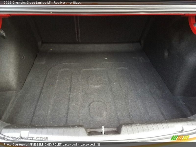 Red Hot / Jet Black 2016 Chevrolet Cruze Limited LT