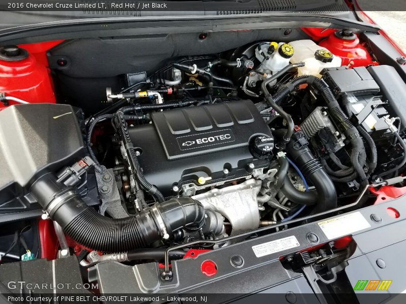 Red Hot / Jet Black 2016 Chevrolet Cruze Limited LT