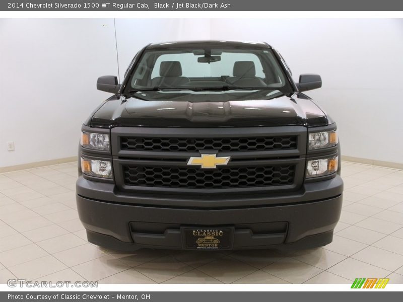 Black / Jet Black/Dark Ash 2014 Chevrolet Silverado 1500 WT Regular Cab