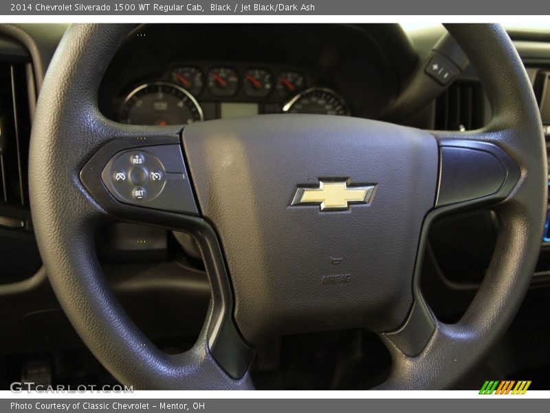 Black / Jet Black/Dark Ash 2014 Chevrolet Silverado 1500 WT Regular Cab
