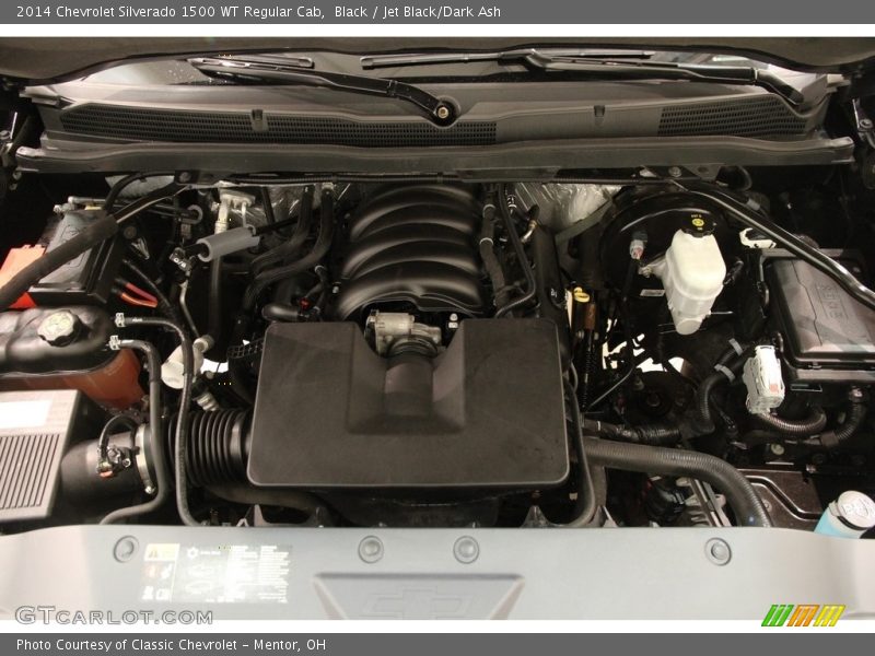 Black / Jet Black/Dark Ash 2014 Chevrolet Silverado 1500 WT Regular Cab
